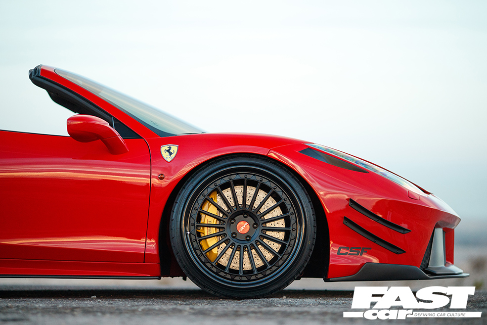 Ferrari 458 Prior Design side-profile