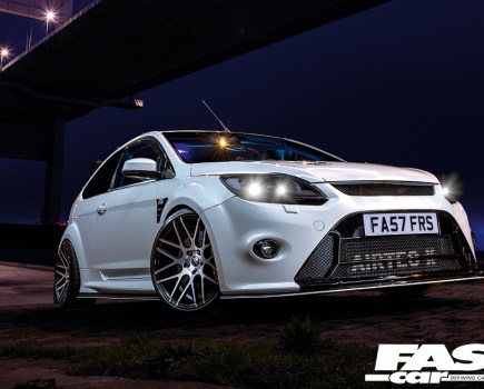 uned mk2 ford focus white 1000bhp modified